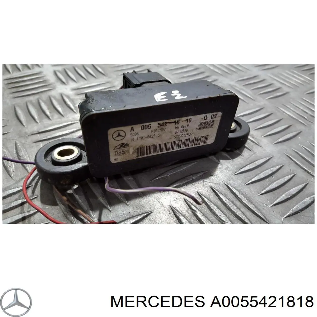 Czujnik przyśpieszenia poprzecznego (ESP) Mercedes A0075420418 cena, od 92,70 USD