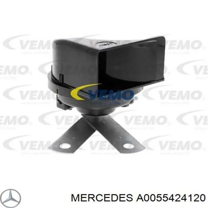 Sygnał dźwiękowy (klakson) Mercedes A0055424120 cena, od 63,08 USD
