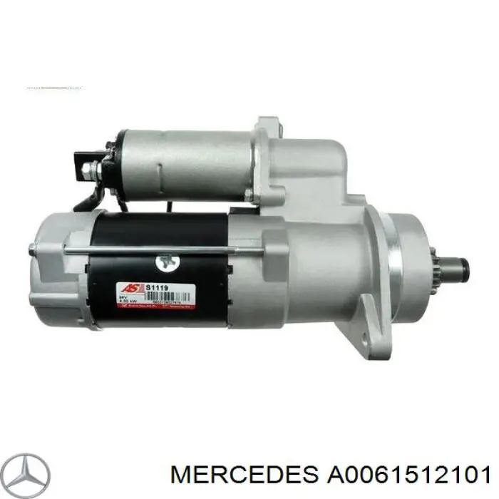Rozrusznik Mercedes A0061512101 cena, od 235,09 USD