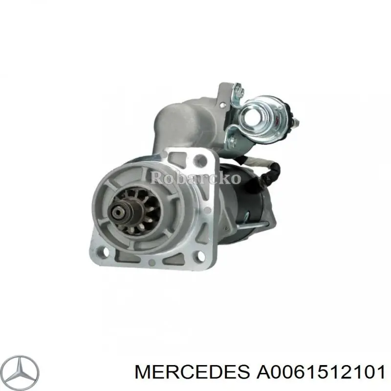 A0061512101 Mercedes Rozrusznik