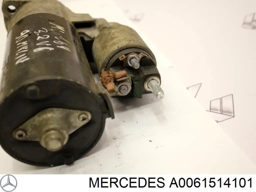 Rozrusznik Mercedes A0061514101 cena, od 80,02 USD