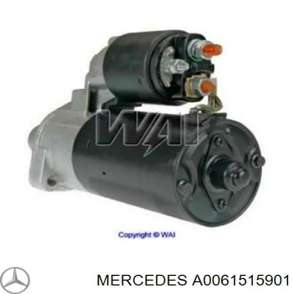 A0061515901 Mercedes Rozrusznik