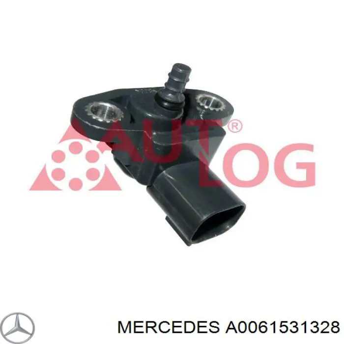 Czujnik ciśnienia w kolektorze ssącym, MAP Mercedes A0061531328 cena, od 20,28 USD