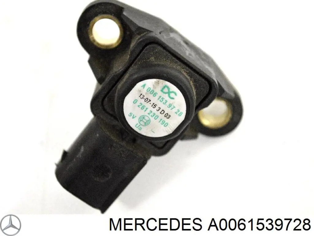 Czujnik ciśnienia w kolektorze ssącym, MAP Mercedes A0061539728 cena, od 23,52 USD