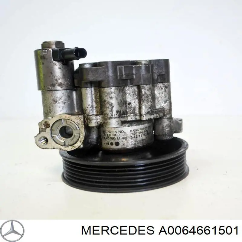 Do koszyka A0064661501 Mercedes Pompa wspomagania hydraulicznego kierownicy