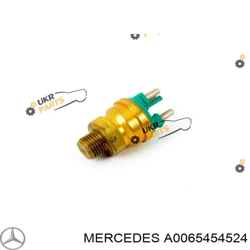 Do koszyka A0065454524 Mercedes Czujnik temperatury płynu chłodzącego (włączenia wentylatora chłodnicy)
