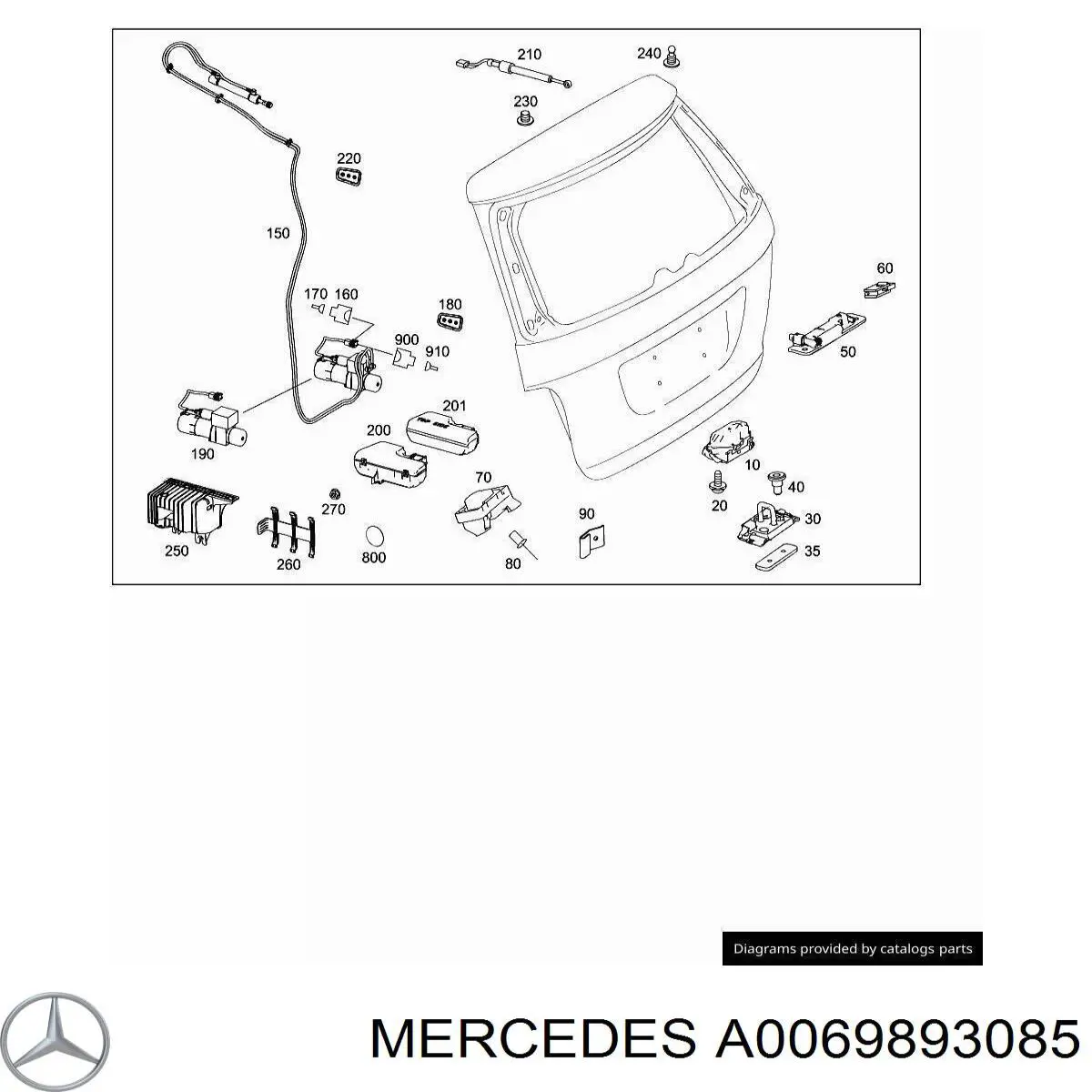 Do koszyka A0009973320 Mercedes Korek zbiornika spryskiwacza