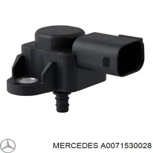 A0071530028 Mercedes Czujnik ciśnienia w kolektorze ssącym, MAP
