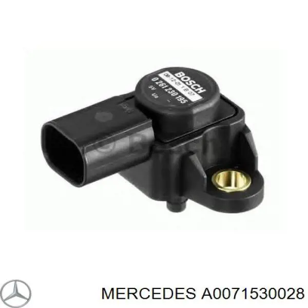 Czujnik ciśnienia w kolektorze ssącym, MAP Mercedes A0071530028 cena, od 31,58 USD