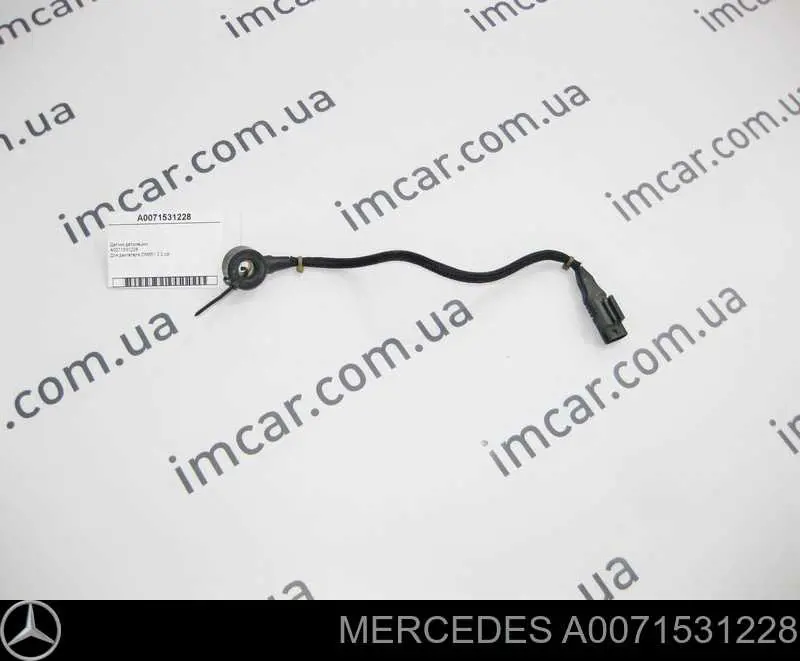 Do koszyka A0071531228 Mercedes Czujnik stukowy (czujnik spalania stukowego)