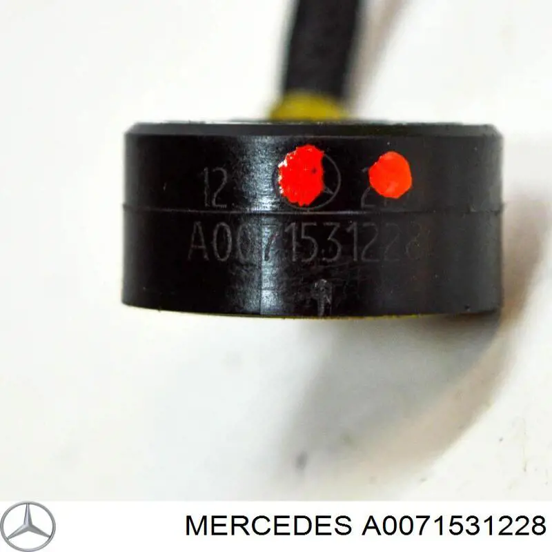 Do koszyka A0071531228 Mercedes Czujnik stukowy (czujnik spalania stukowego)