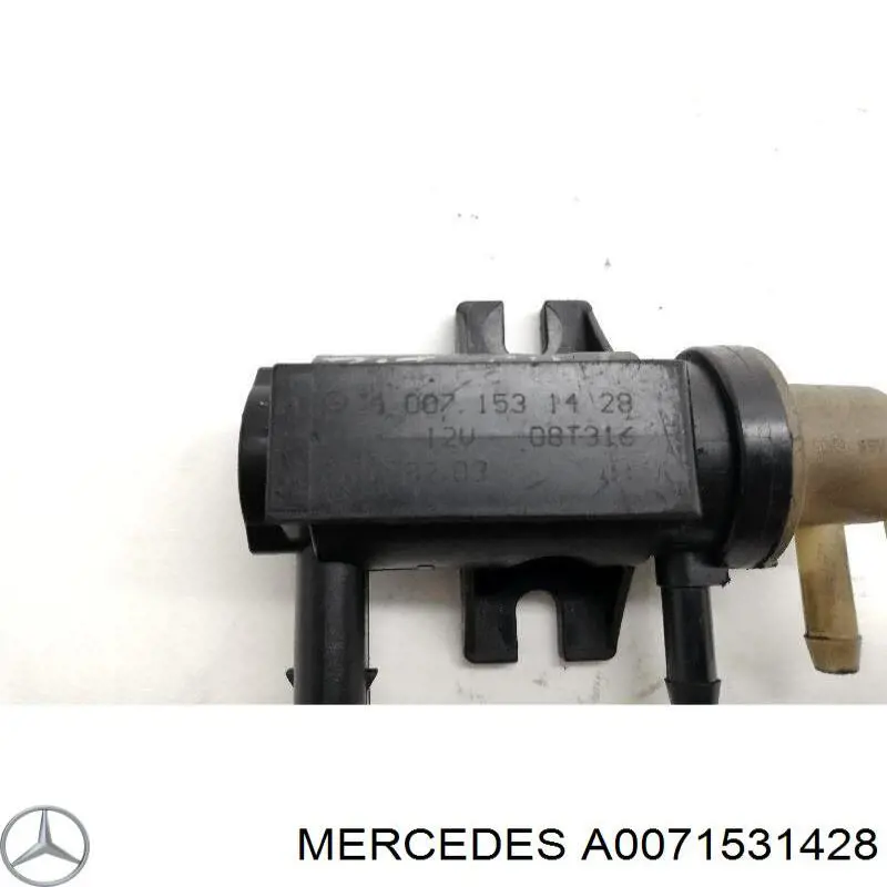 Przetwornik ciśnienia (solenoid) doładowania Mercedes A0071531428 cena, od 45,97 USD