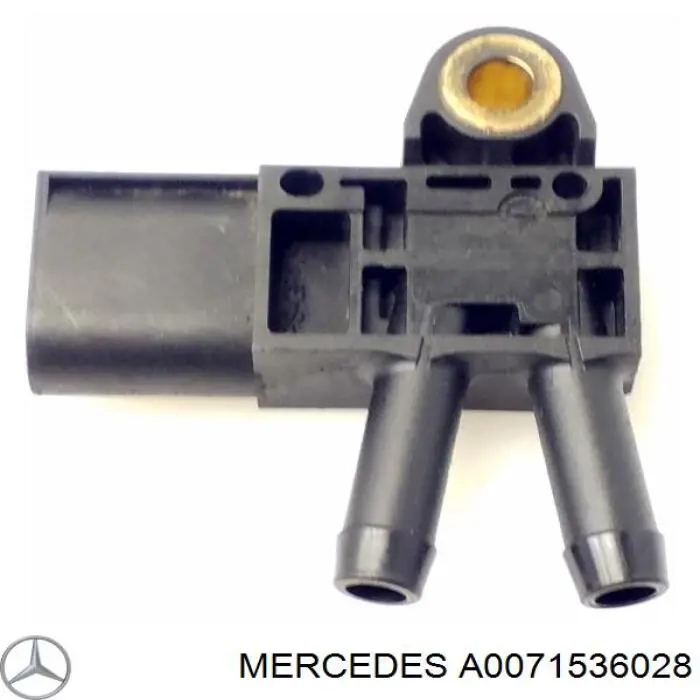 Do koszyka A0071536028 Mercedes Czujnik ciśnienia spalin