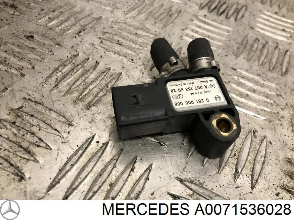 Czujnik ciśnienia spalin Mercedes A0071536028 cena, od 48,87 USD