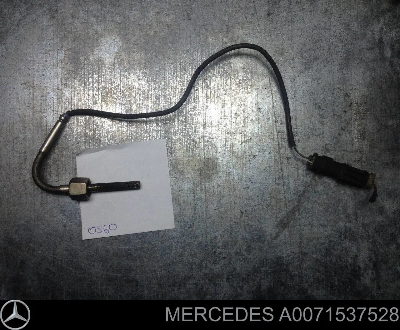 Czujnik temperatury spalin, przed katalizatorem Mercedes A0071537528 cena, od 59,06 USD