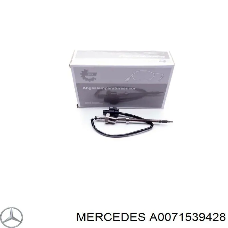 Czujnik temperatury spalin, przed filtrem cząstek stałych Mercedes A0071539428 cena, od 64,61 USD