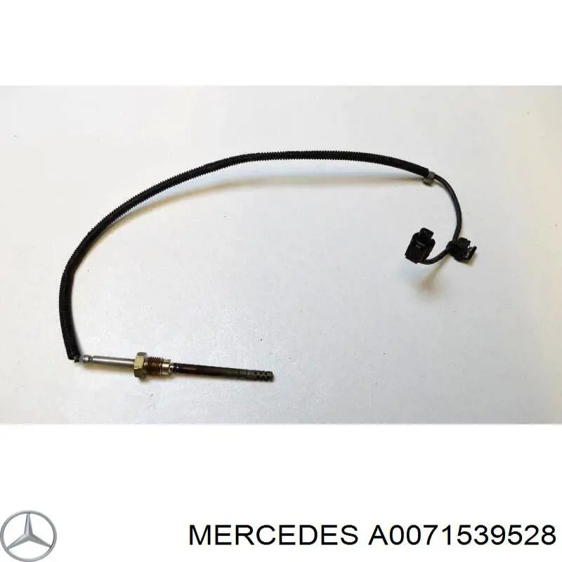 Czujnik temperatury spalin, przed filtrem cząstek stałych Mercedes A0071539528 cena, od 51,61 USD