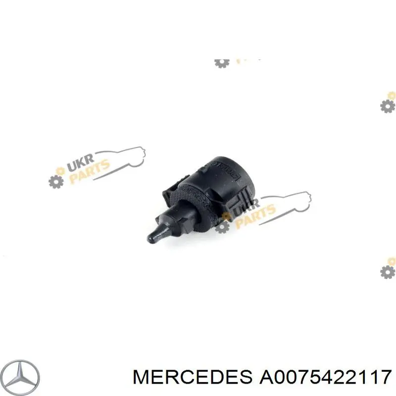 Do koszyka A0075422117 Mercedes Czujnik temperatury powietrza wlotowego
