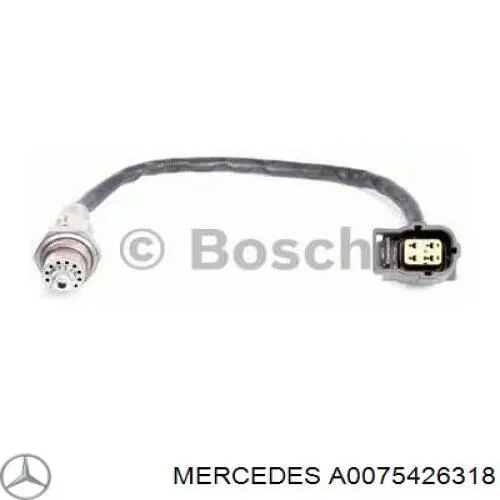 Sonda lambda czujnik tlenu po katalizatorze lewy Mercedes A0075426318 cena, od 85,13 USD