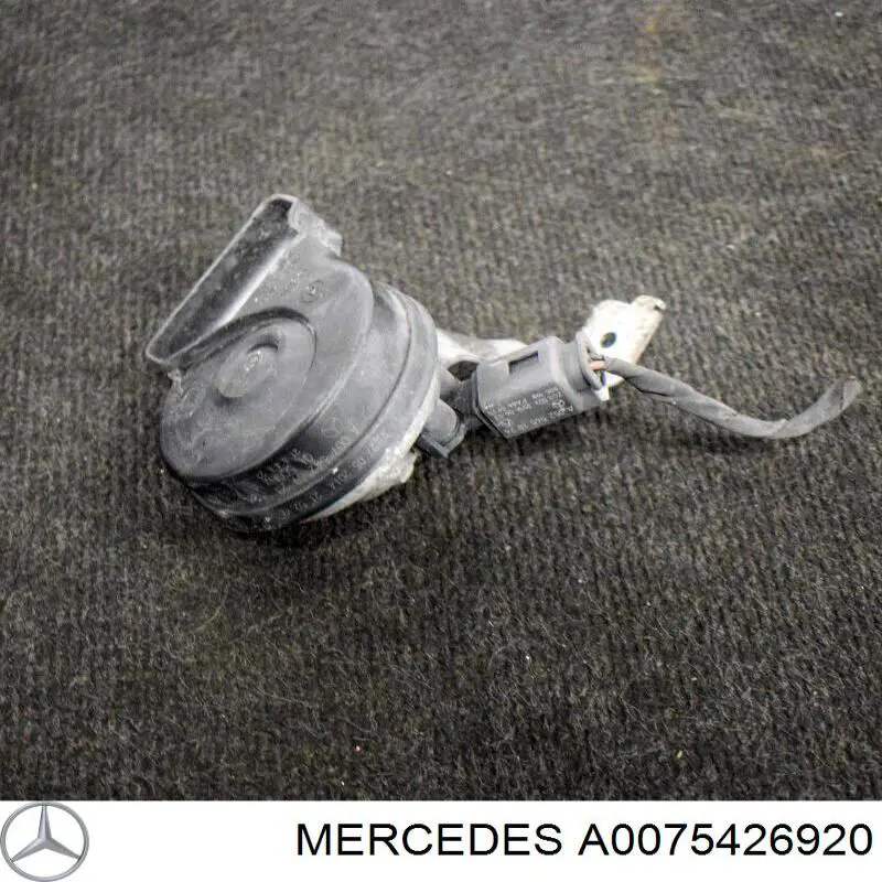 Sygnał dźwiękowy (klakson) Mercedes A0075426920 cena, od 169,23 USD