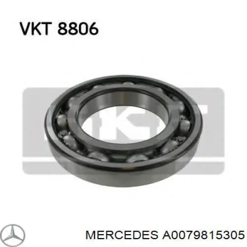 Łożysko końcówki mostu przedniego zewnętrzne Mercedes A0079815305 cena, od 30,72 USD