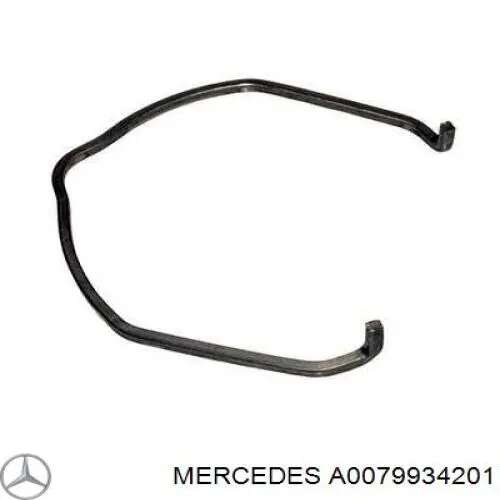 Obejma króćca intercoolera do Mercedes S (W220)