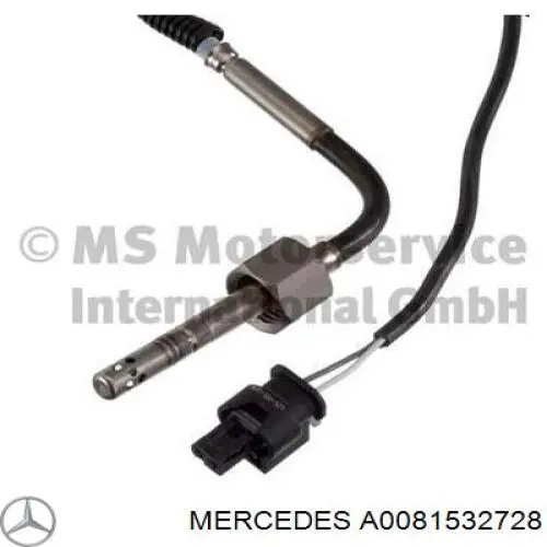 A0081532728 Mercedes Czujnik temperatury spalin, przed katalizatorem