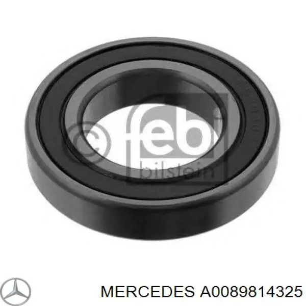 Do koszyka A0089814325 Mercedes Łożysko podwieszane wału Cardana