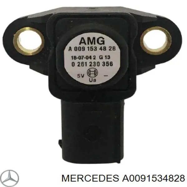 Czujnik ciśnienia w kolektorze ssącym, MAP Mercedes A0091534828 cena, od 21,22 USD