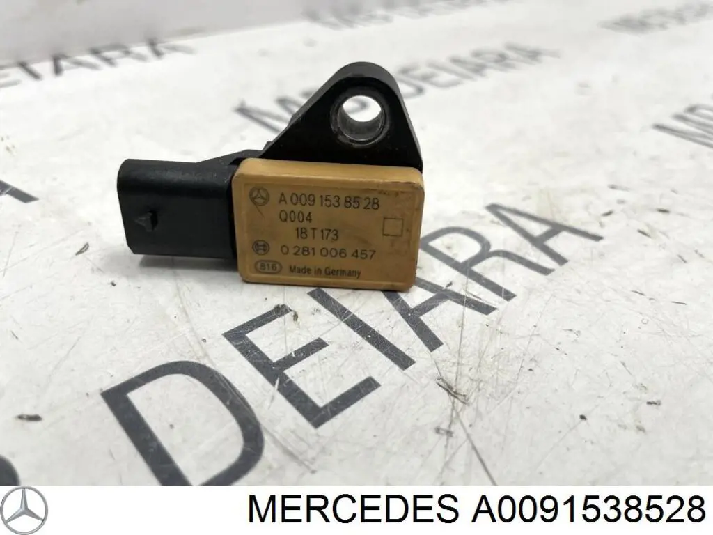Czujnik ciśnienia w kolektorze ssącym, MAP Mercedes A0091538528 cena, od 33,71 USD