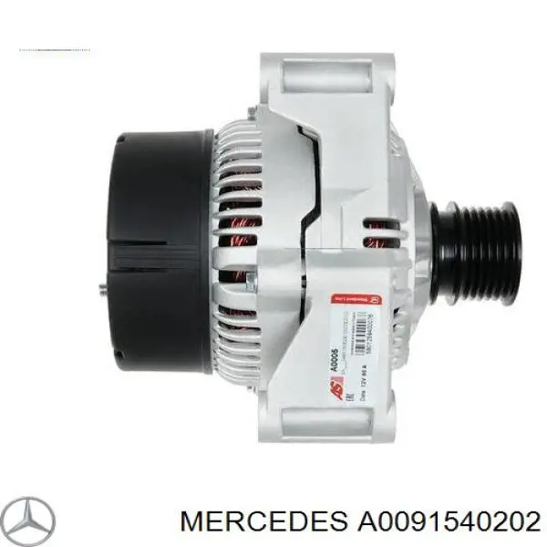 Alternator A0091540202 Mercedes