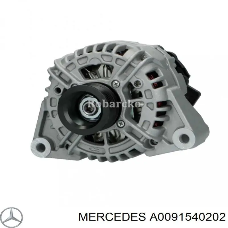 A0091540202 Mercedes Alternator