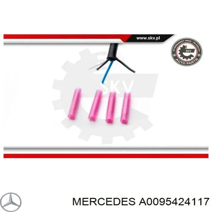 Do koszyka A0095424117 Mercedes Sonda lambda, czujnik tlenu