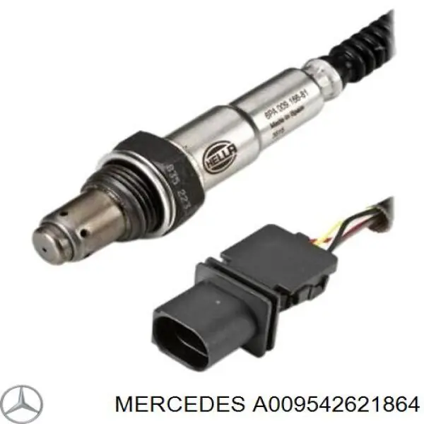 A009542621864 Mercedes Sonda lambda czujnik tlenu przed katalizatorem