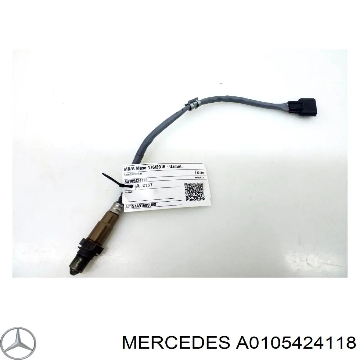 A0105424118 Mercedes Sonda lambda czujnik tlenu przed katalizatorem