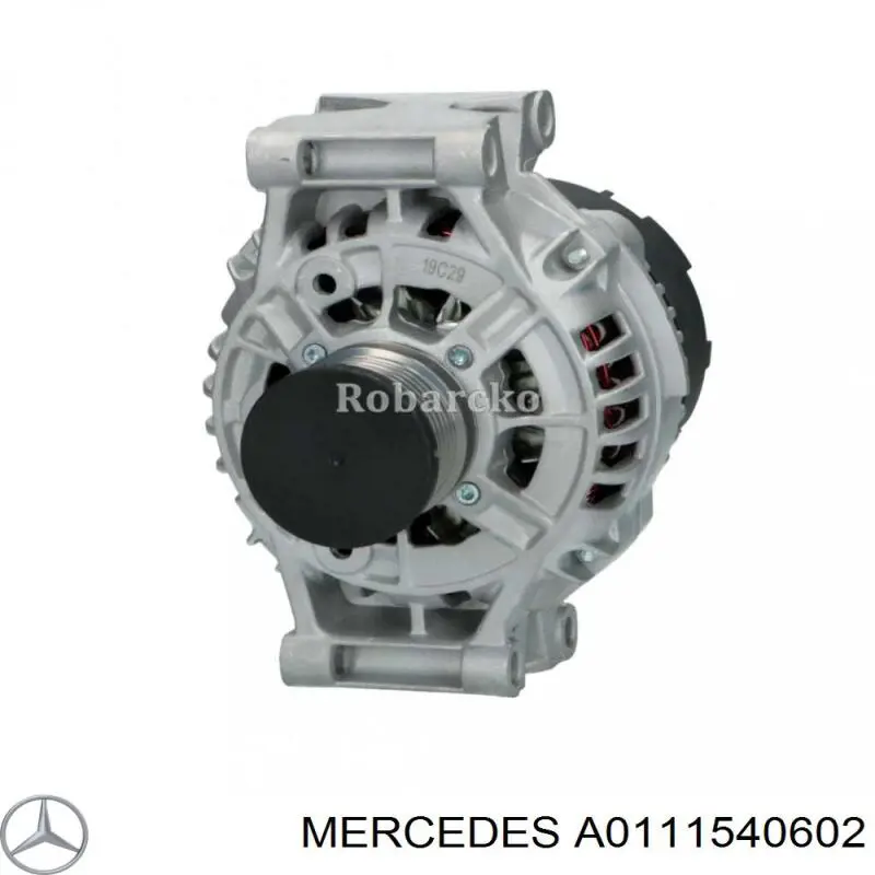 Do koszyka A0111540602 Mercedes Alternator