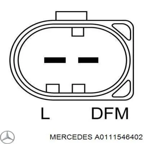 Do koszyka A0111546402 Mercedes Alternator