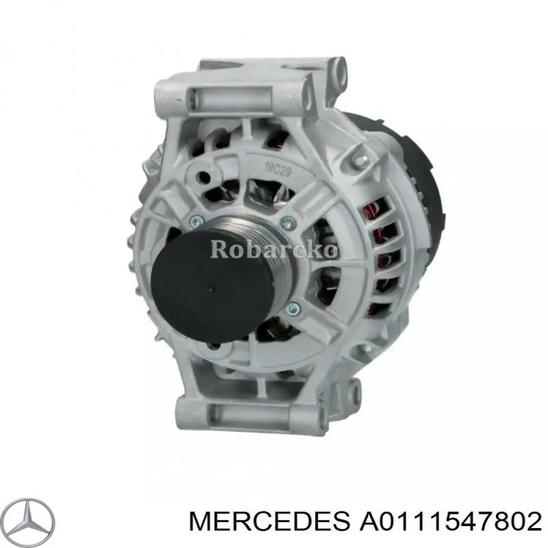 Do koszyka A0111547802 Mercedes Alternator