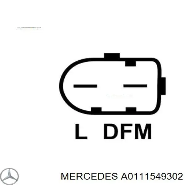 Alternator Mercedes A0111549302 cena, od 81,72 USD