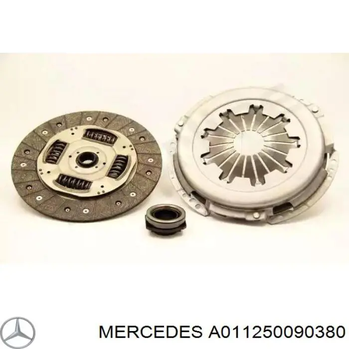 Do koszyka A011250090380 Mercedes Tarcza sprzęgła