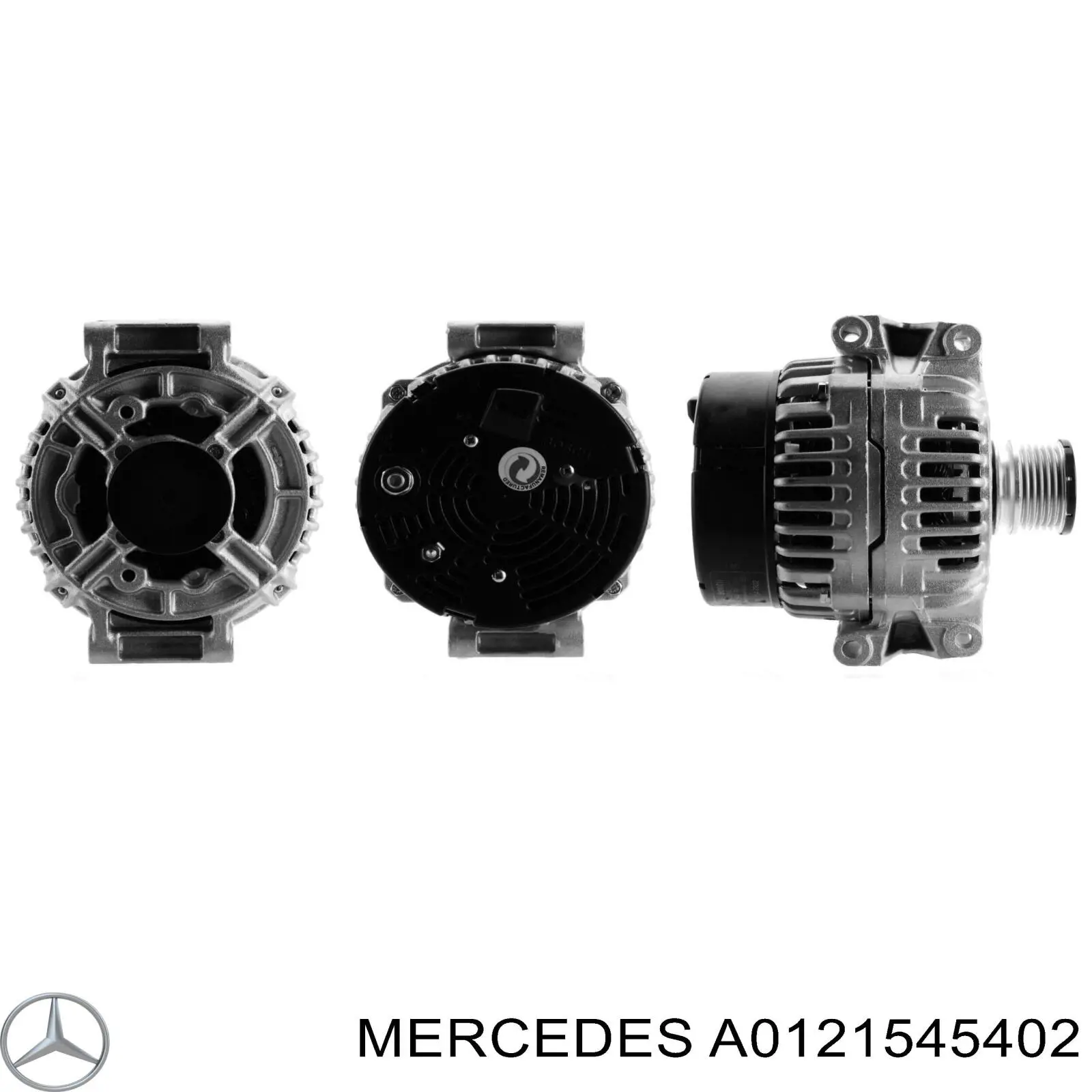 A0121545402 Mercedes Alternator