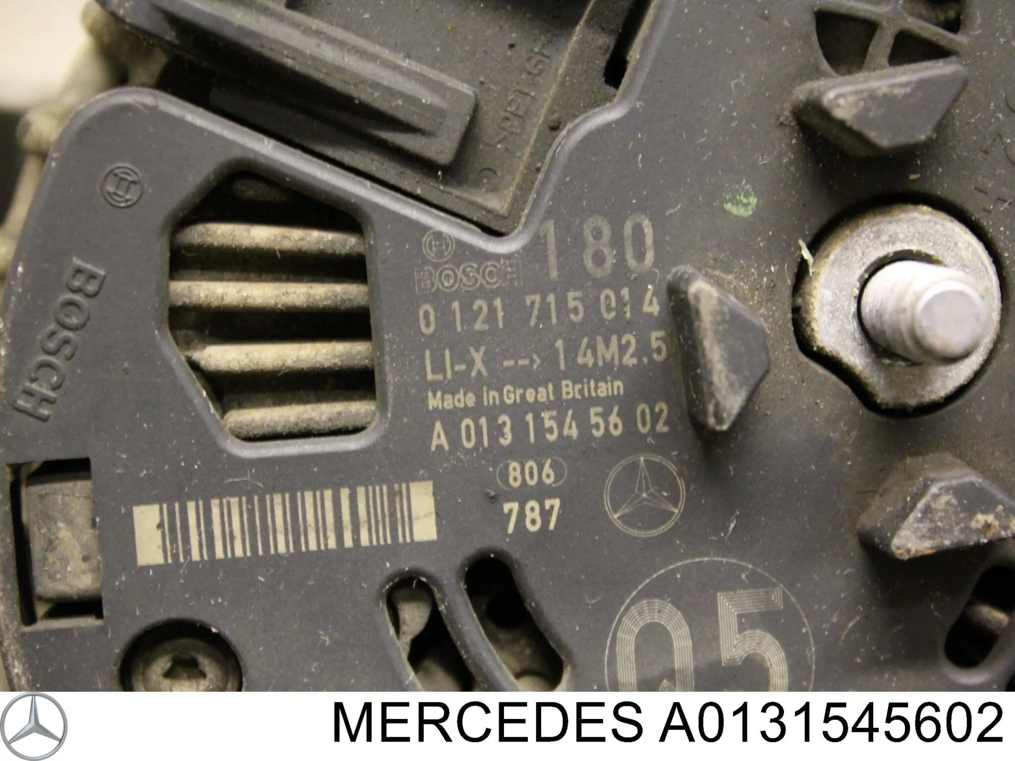 A0131545602 Mercedes Alternator