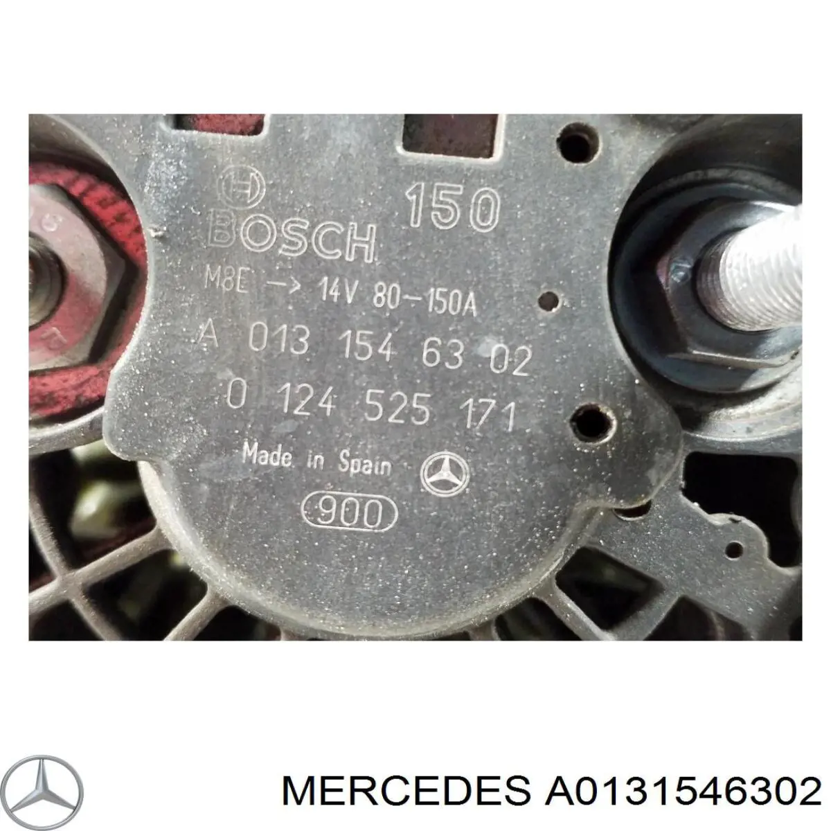 Alternator Mercedes A0131546302 cena, od 254,62 USD