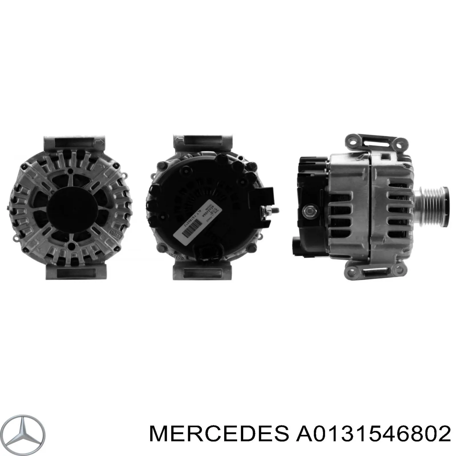 A0131546802 Mercedes Alternator