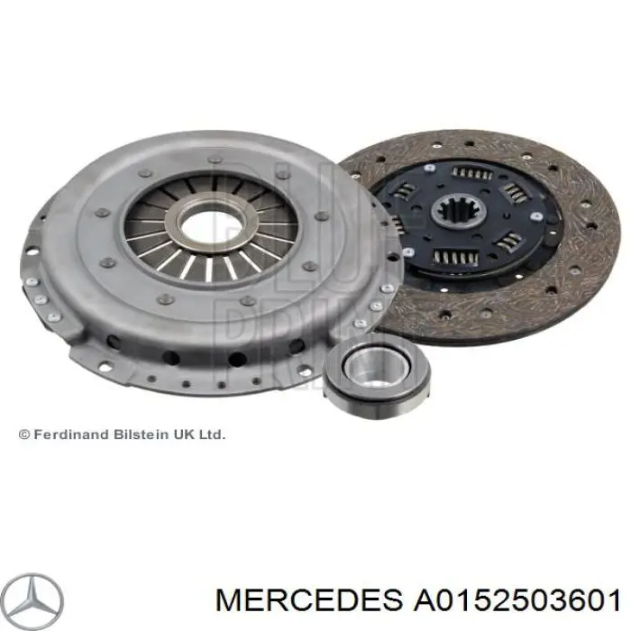 A0152503601 Mercedes zestaw sprzęgła (3 części)