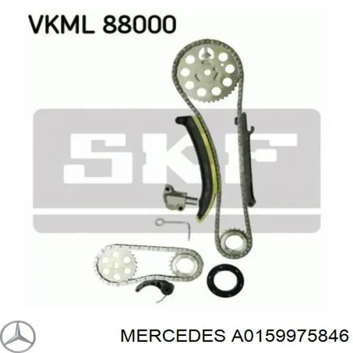 A0139973746 Mercedes uszczelniacz wału korbowego przedni