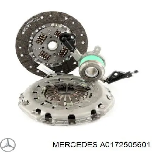 Zestaw sprzęgła (3 części) Mercedes A0172505601 cena, od 136,21 USD