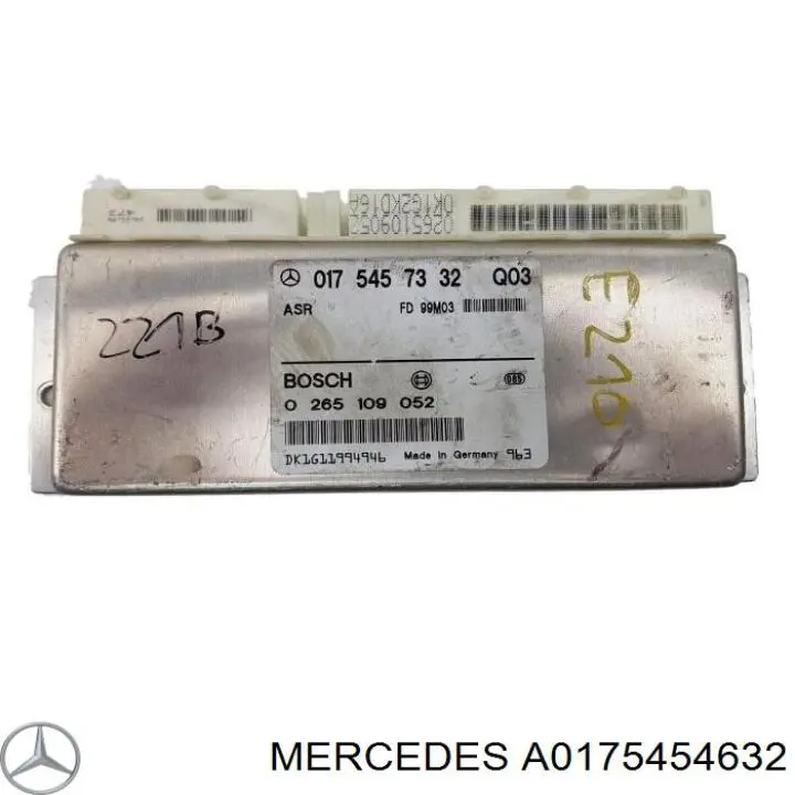 Do koszyka Sterownik silnika Mercedes C  S202