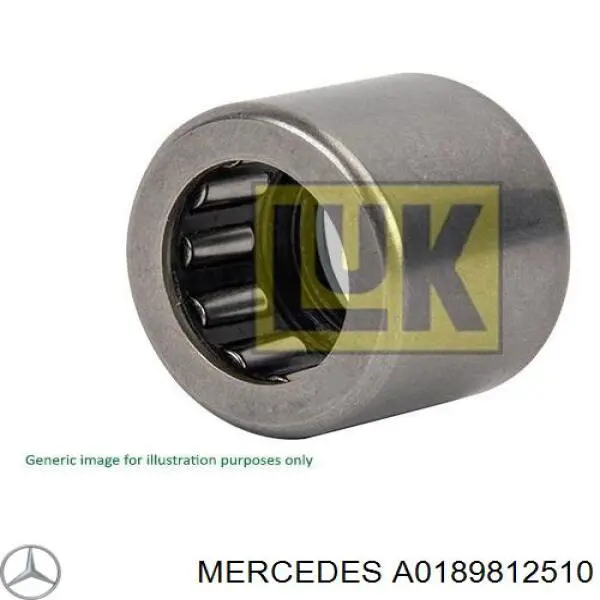 Łożysko wyciskowe (oporowe) wału sprzęgłowego Mercedes A0189812510 cena, od 7,19 USD