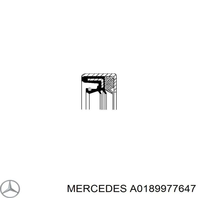 Do koszyka A0189977647 Mercedes Uszczelniacz reduktora mostu tylnego